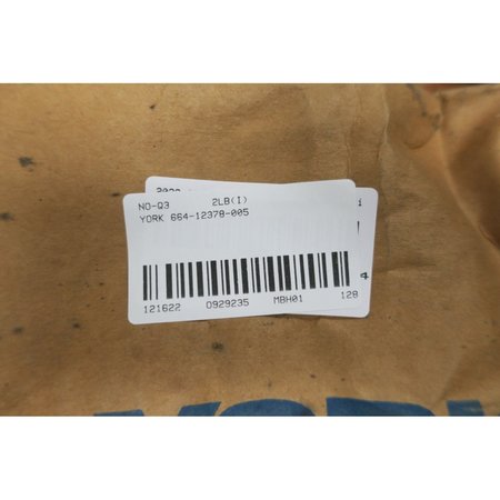 York Bal Pstn Ring Seal Pump Parts And Accessory 664-12378-005